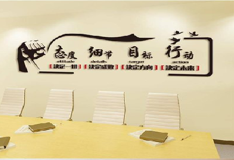 苍溪企业文化墙主要展示什么？