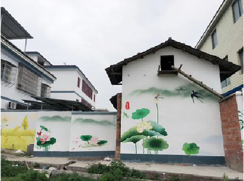 苍溪室外墙绘-从选材到保养。