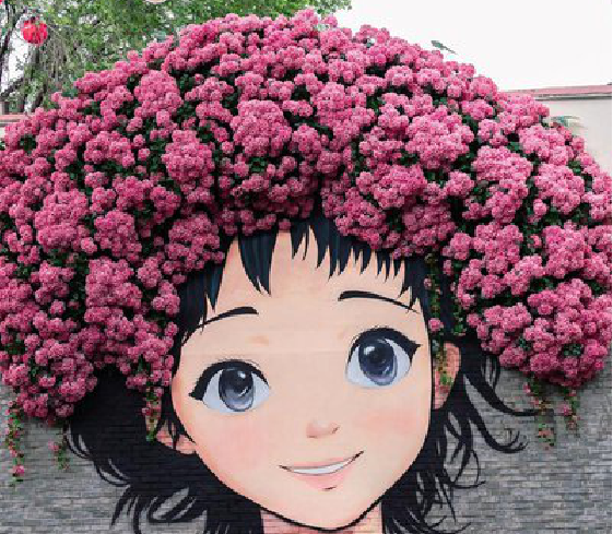 苍溪墙体彩绘-网红墙打卡