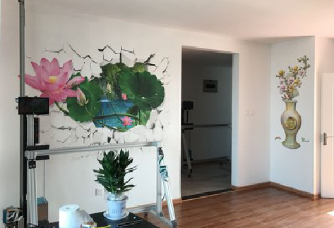 苍溪墙体彩绘相比墙纸的优势。