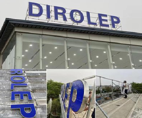 苍溪楼顶发光字安装的注意事项。